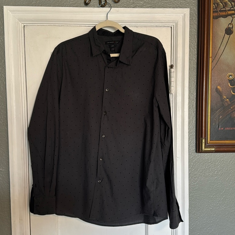 Black Button-Up Shirt